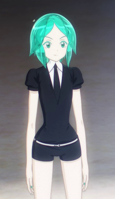 Anime Land of the Lustrous Phosphophyllite Cosplay Wigs Short Green Heat  Resistant Synthetic Hair Wigs + Wig Cap : Amazon.com.au: Beauty