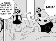 Cinnabar's sleeping box