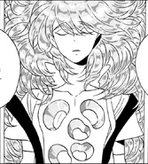 Padparadscha, inactive, in the manga