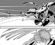 Phos loses his hair.png (2.08 MB) An arrow chops off phos' ponytail