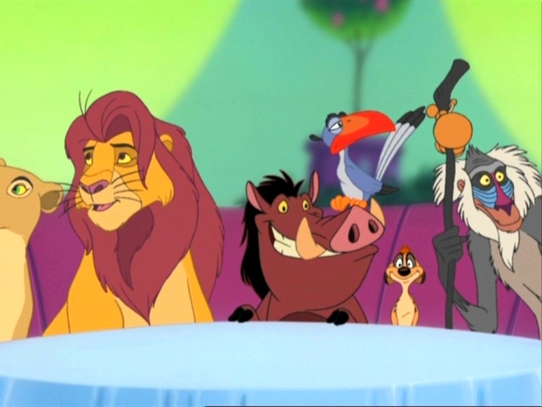 house of mouse lion king