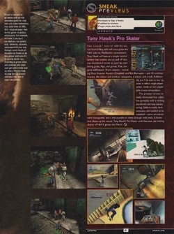 ZOMBIE REVENGE SEGA SHOOT ARCADE ORIGINAL JAPAN HANDBILL