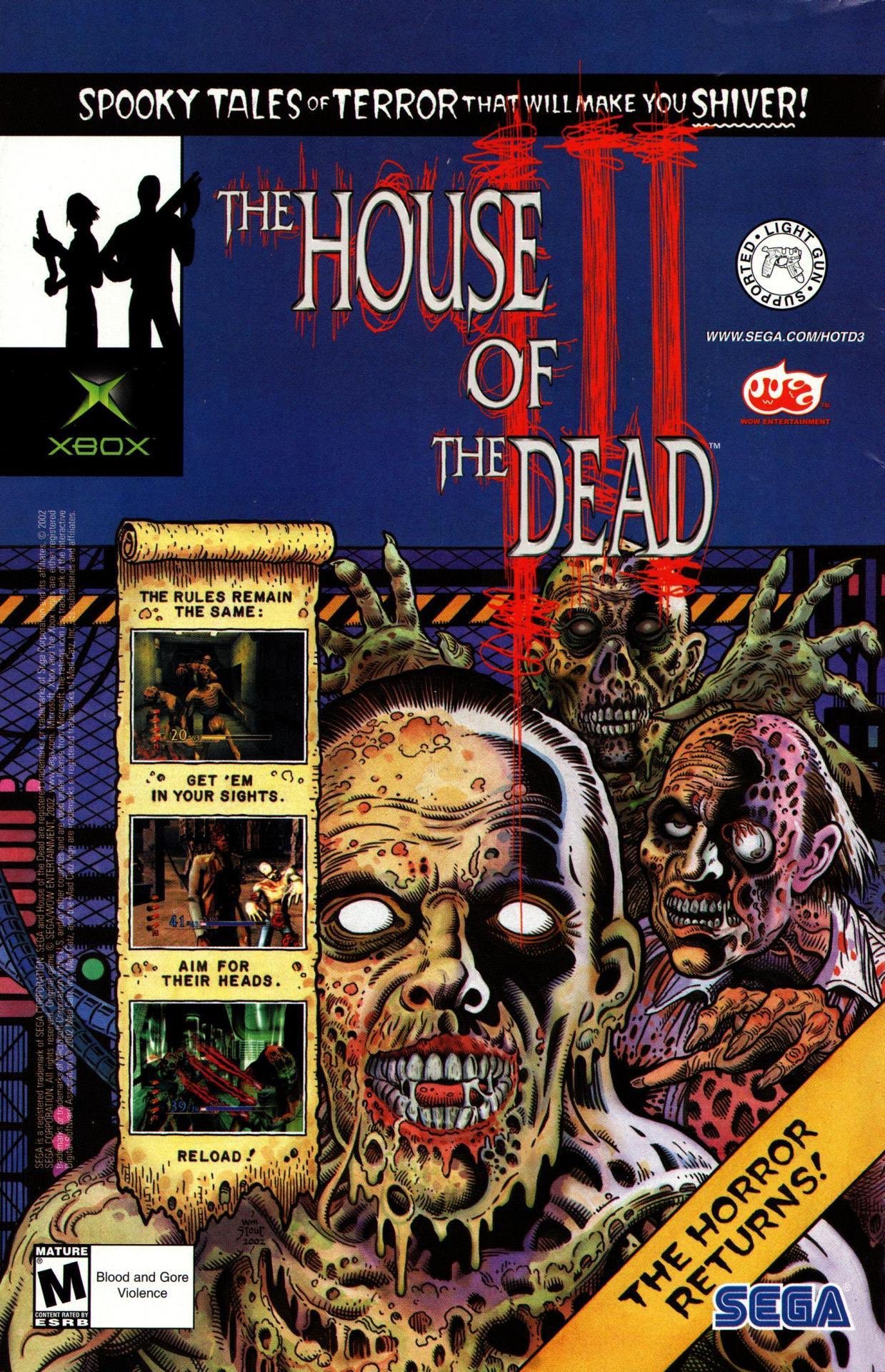 house of the dead 3 cheats