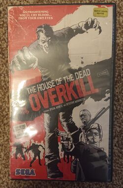 Manual Only) The House of the Dead Overkill Nintendo Wii Authentic