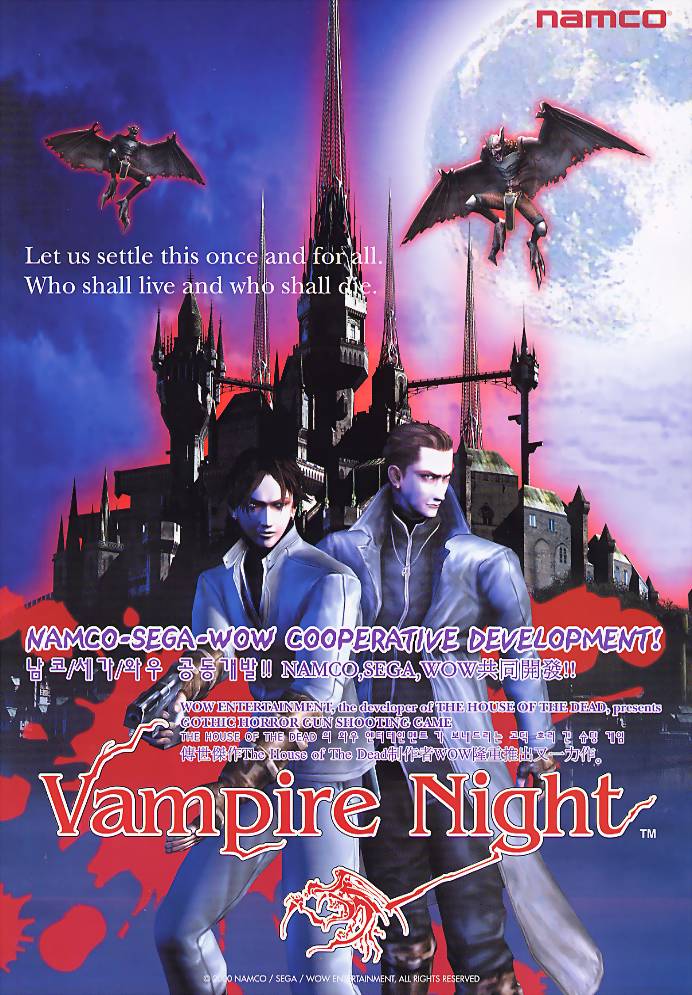 Vampire Night - PS2 Game  Vampire games, Ps2 games, Playstation