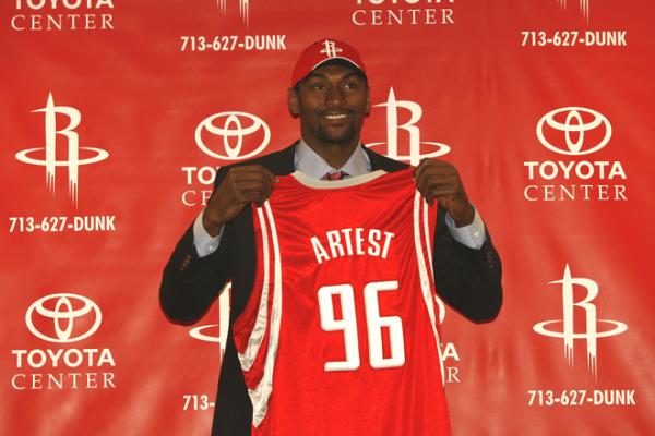 Ron Artest through the years