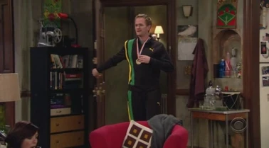 Barney gewinnt den Marathon.