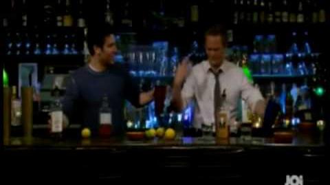 Ted and Barney Bartenders