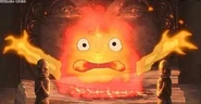 Calcifer with arms.