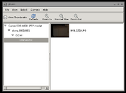 Gtkam-gphoto2-frontend-screenshot
