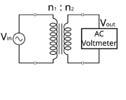 Transformer voltage measurment