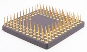 PGA-Pin grid array bottom chip package photo