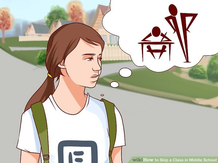 Skip lessons. Skip classes. Skip lessons. Skip classes. Running pupil.