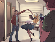 Bianca J.: Malaya Cardigan and Dress