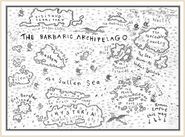 Map that appears in the beginning of the book