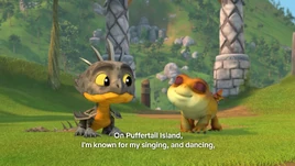 Puffertail Island subtitle