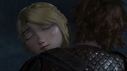 Hiccup hugging Astrid 3