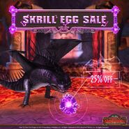 Skrill egg sale