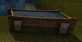 Filled Dragon Water Trough