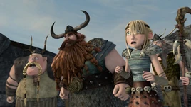Seeing Hiccup in trouble
