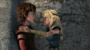 Astrid saying Hiccup stop!