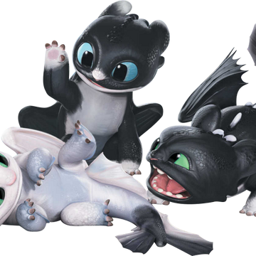 pics Toothless And Light Fury Babies Cute night light how to train your dragon