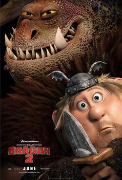 how to train your dragon 2 dragons poster