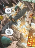 Flying with Hiccup into Mount Ymir