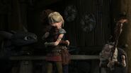 Hiccup and Astrid Hugging Blindsided