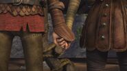 Hiccup and Astrid holding hands A Matter of Perspective