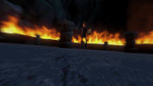 TOOTHLESS PROTECTS hICCUP FROM fIREWORMS.gif