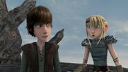 Astrid tells Hiccup or bring Toothless to Hiccup