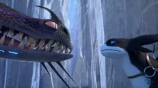 Thunder hatefully facing his arch-enemy for separating him from his Family.