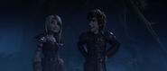 Hiccup and Astrid, naming the species Light Fury