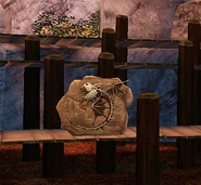 Small Whispering Death fossil skeleton