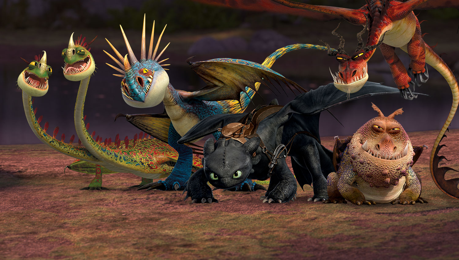 how to train your dragon dragon types