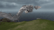 The Screaming Death gets its name from its powerful disorienting sonic roar that negatively affects the flight of other dragons