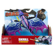 Blue Skrill Action Figure Packaging