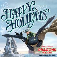 Dragons Holiday promo