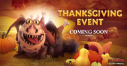 TU-Thanksgiving Event Ad