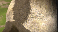 The text of the rock