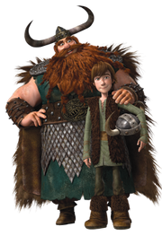 Stoick and Hiccup