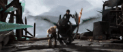 The Trappers are stunned by the looks of Inferno.gif
