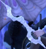 What would eventually be Tom's sword in its raw form.