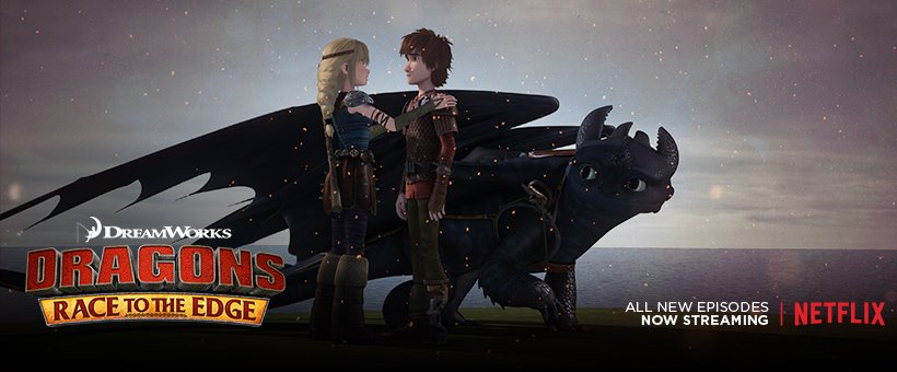 HTTYD + New DreamWorks Dragons Race to the Edge Series