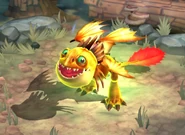 As a hatchling