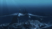 As shown by Bolt & Float, Seashockers are able to even see their natural predator, Scauldrons, from a distance.gif