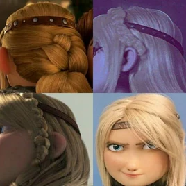 Astrid's kransen different looks