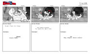 Early Version Rescue Riders Storyboard 38