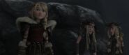 Astrid upon hearing Hiccup say they are going back